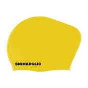 Kopalna kapa za dolge lase swimaholic long hair cap rumena