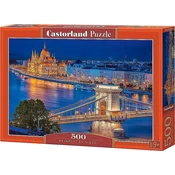Castorland Puzzle Night Budapest 500 kosov