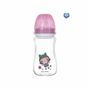 Canpol babies steklenička s pitnikom Toys, roza, 240 ml