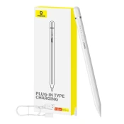 NEW Aktivno pisalo Baseus Smooth Writing Series z brezžičnim polnjenjem, USB-C (belo)