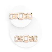 Okraski za mokasine Rose gold chain 01