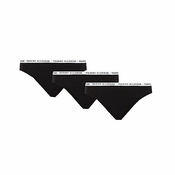 3PACK žensko donje rublje Tommy Hilfiger crno (UW0UW02828 0R7) XS