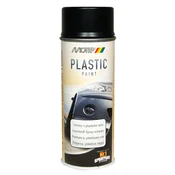 Sprej za plastiko siv/črn 400ml PLASTIC PAINT Motip - Siva