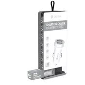 DEVIA Auto Adapter IDRAWER Dual USB 3.1A/ bela