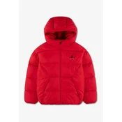 Jordan Zimska jakna BROOKLYN živo rdeča/črna/bela