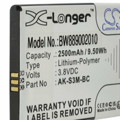 Baterija za Emporia Smart 3 Mini/Smart 4, 2500 mAh