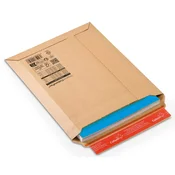 Kuverta lepenka samolepilna 250x340x-50mm iz valovitega kartona NN