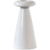 slomart Rituali Domestici Lucilla namizna svetilka F47, 21 cm, bela