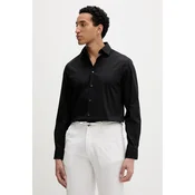 Calvin Klein Srajca Essential LV019EU001 Črna Regular Fit