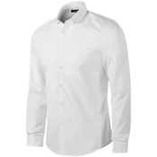Muška košulja dugih rukava Slim fit, bijela, M