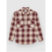 Element Hawthorne 2Pkt Heavyweight Shirt cream zinfandel plaid