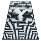 eoshop Preproga SPRING 20421994 labirint sisal, zanka - krem/modra ( - Velikost: 200x290 cm)