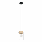 EGLO viseca lampa MADRESELVA E27 O14 cm hrast staklo 43545