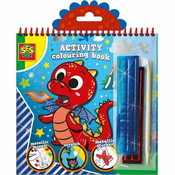 slomart risbe za barvanje ses creative activity colouring book 3 v 1 beležnica