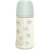 Suavinex Poetry XS Pro Physiological M steklenička za dojenčke 3 m+ Medium Flow - Blue 270 ml