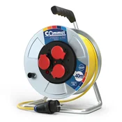 200-343 Kabelski kolut na kovinskem bobnu 280 mm, enofazni, 16 A 230 V ~ 350 3858890447811