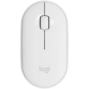 LOGITECH M350S Pebble 2 Bluetooth Mouse - TONAL WHITE - 910-007013