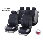 Cappa Autopotahy Perfetto HL SSangYong Musso Grand černá/šedá