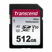 Transcend SDXC 340S 512GB Class 10 UHS-I U3 A2 V30