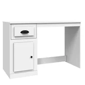 Vidaxl Pisalna miza s predali 115x50x75 cm inženirski les