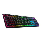 Tipkovnica RAZER Deathstalker V2 Pro, bežična, mehanička, Red, RGB, HR, crna, USB