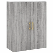 Zidni ormaric siva boja hrasta sonome 69,5 x 34 x 90 cm