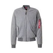 ALPHA INDUSTRIES Prehodna jakna MA-1 siva
