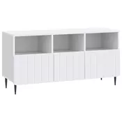 TV ormar s ladicama Bijela 102 x 34,5 x 50 cm Konstruirano drvo