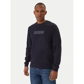 Napapijri Majica z dolgimi rokavi S-Box Logo NP0A8BC5 Mornarsko modra Regular Fit