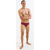 Mens swimsuit finis brief solid cabernet 32