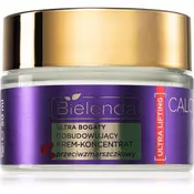 Bielenda Calcium + Q10 Ultra rich rebuilding cream anti-wrinkle concentrate for the night regeneracijska krema proti gubam za noč 50 ml