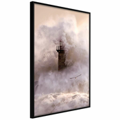 Poster - Lighthouse During a Storm 20x30