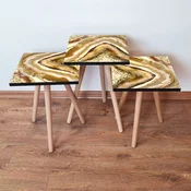 Hanah Home Set klub stocica 3Shp247, 3 komada, Šarena