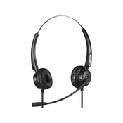 SANDBERG Slušalice sa mirkofonom USB+RJ9/11 Pro Stereo 126-30 crne