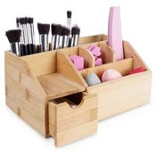 Organizator za ličila iz bambusa 24x15x11 cm