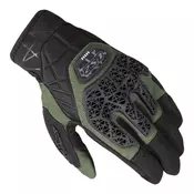 Enduro motoristicke rukavice LS2 All Terrain II, crna/zelena