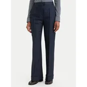 BOSS Hlače iz tkanine Talia5 50564488 Mornarsko modra Regular Fit