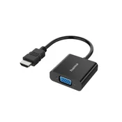 Hama Video Adapter, HDMI Plug - VGA Socet, Audio Socket, Full-HD 1080p