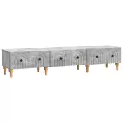 TV ormar Betonska siva 147 x 34,5 x 30 cm Konstruirano drvo