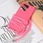 Maska za iPhone 13 Pro 6.1 Crossbody pink