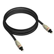 LINQ LinQ, Optični kabel Digitalni zvok, 1 meter, Črna, (5000220199)