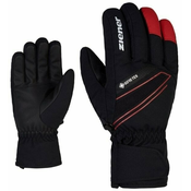 Ziener Gunar GTX Black/Red 9 Smučarske rokavice