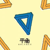 Elephant Gym - Balance (Cream & Sky Blue Coloured) (LP)