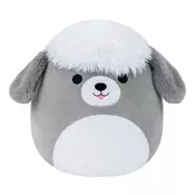 SQUISHMALLOWS Sivo-bijeli ovčarski pas - Arnold, 13 cm