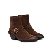 PINKO Kavbojski škornji Jane 07 SD0557P151 Temno rjava