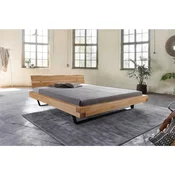Livetastic POSTELJA IZ TRAMOV 200 cm x 200 cm , les divji hrast