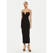 JACQUEMUS Večerna obleka 24E241KN358 Črna Regular Fit