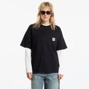Majice Carhartt WIP S/S Work Pocket T-Shirt UNISEX Black XS