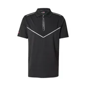 ELLESSE Majica Fresci antracit/svetlo siva/rdeča/črna