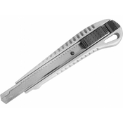 Extol Craft Povsem kovinski nož za lomljenje z ojačitvijo, 9mm, Samodejno zaklepanje